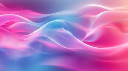 Abstract background with wavy lines and waves