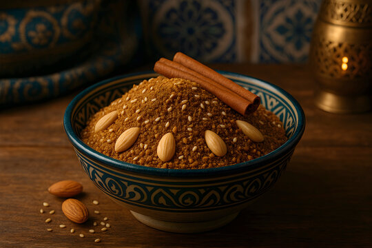 Moroccan Rfissa A Delicious Bowl of Flavor with Almonds and Cinnamon