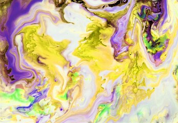 Marbled abstract background. Liquid marble pattern. Colorful marble texture.