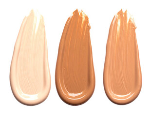 Fototapeta premium Three shades of foundation