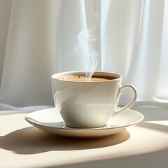 a cup of coffee