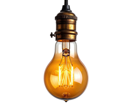 Warm incandescent light bulb
