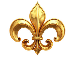 Ornate gold fleur-de-lis (1)