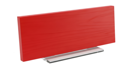 Red Wooden Plaque with Clear Acrylic Stand featuring plaque, award, recognition, trophy, certificate perfect choice for