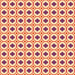 abstract seamless pattern flowers 