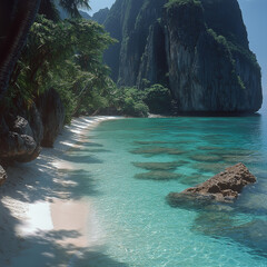 tropical island in thailand