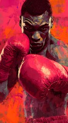 boxing Punch Illustration: