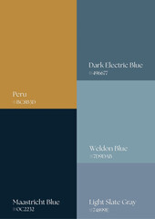 Creative palette inspirations enhancing mood, tone, and storytelling depth across diverse visual design communication platforms.