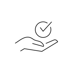 Choice Value Icon ? Top Services, Editable Stroke Vector..eps
