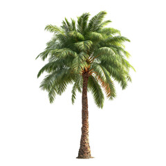 Palm Tree on Transparent Background