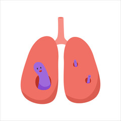 tuberculosis disease, TB bacteria concept