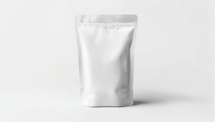 Realistic food bags on grey background. Perspective view. Vector illustration. Can be use for template your design, presentation, promo, 