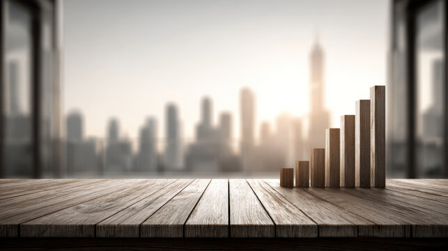 Blurred glowing trading floor with neutral gradient and space for financial text - Powered by Adobe