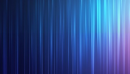 Deep blue and cyan vertical light streaks abstract background dark