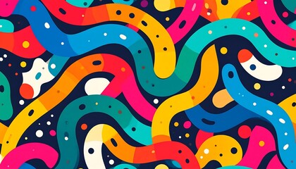 Colorful Wavy Pattern