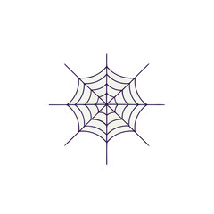 Spider Web Symbol Icon