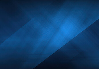 Abstract deep blue geometric pattern with diagonal light streaks background design