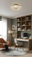 Stylish Home Office and Study Nook