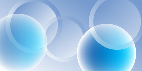 abstract background minimalist banner soft blue gradient. Vector EPS 10