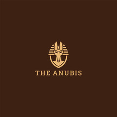Anubis logo vector template design