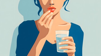 Clean Illustration of Medicine and Hygiene