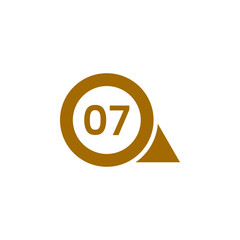 Number icon vector illustration. Infographic number icon vector. number icon vector