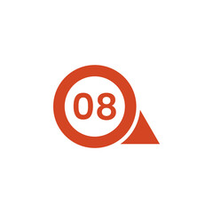 Number icon vector illustration. Infographic number icon vector. number icon vector