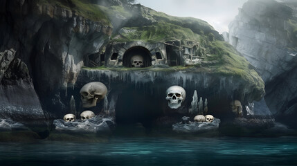 Siren Wallpaper: Skull Caves and Songs