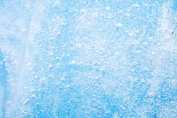Abstract natural ice surface texture background