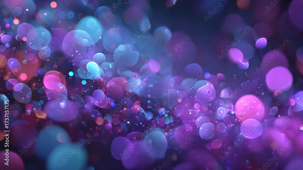 Canvas Prints soft glowing abstract background in out of focus with vibrant colors