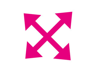 cross arrows symbol