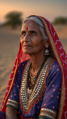 Indian rajasthani women