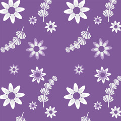 Beautiful floral pattern background 04