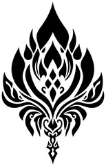 Classic Thai Kranok Floral Decoration