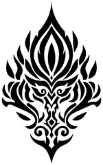 Classic Thai Kranok Floral Decoration