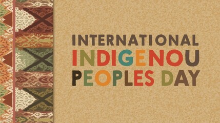 Indigenous Peoples Day Celebration Banner