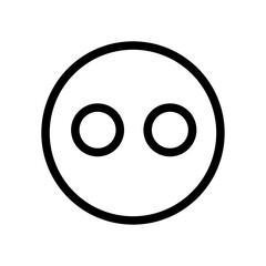 Fototapeta premium Similarity Line Icon of Gestalt Principles Icon Set