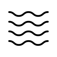 Continuity Line Icon of Gestalt Principles Icon Set