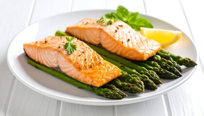 Salmon and Asparagus