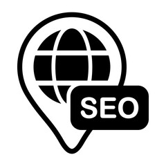 Local SEO Vector Icon
