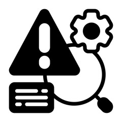 Risk Management Vector Icon