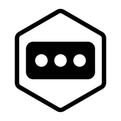 Ellipsis Vector Icon