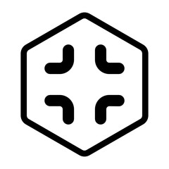 Screen Normal Vector Icon