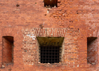 An old red-brick building, a European-style fortress