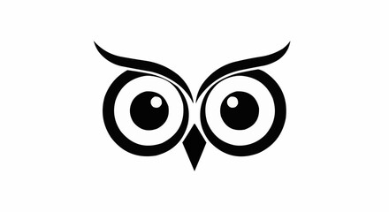 vector illustration of an abstract face