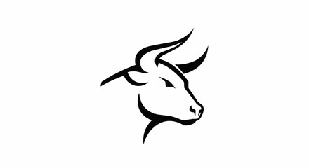 vector illustration of a goat