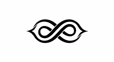 vector illustration of a black and white mask