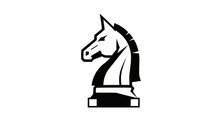 black silhouette of a horse