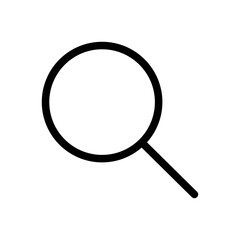 Search Line Icon of Favicon Design Icon Set