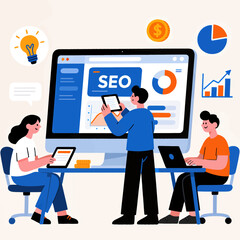 Team Collaboration on SEO Strategy